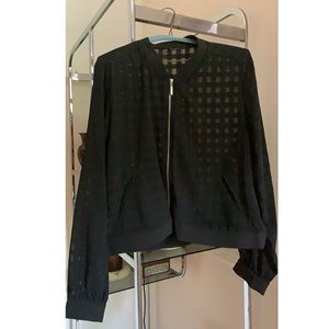 City Chic cropped bomber